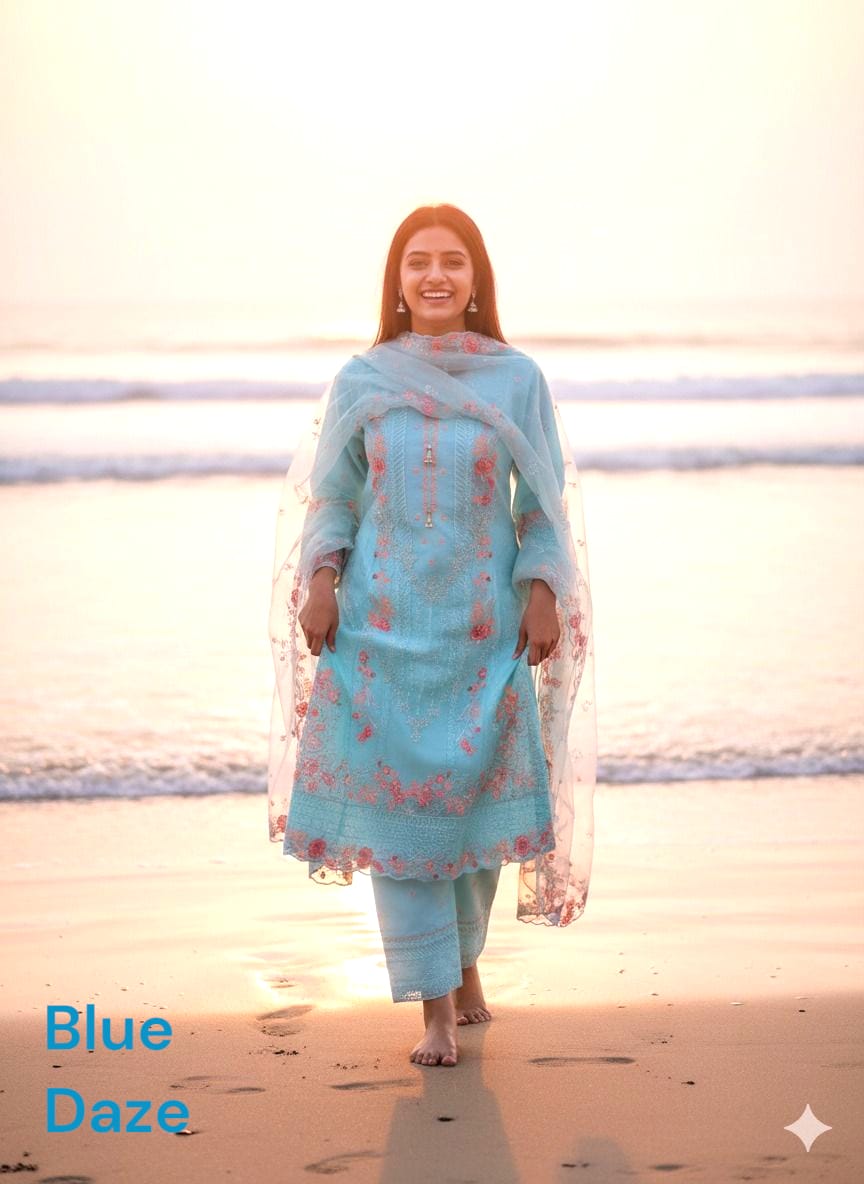 Aghanoor Ready Three Piece